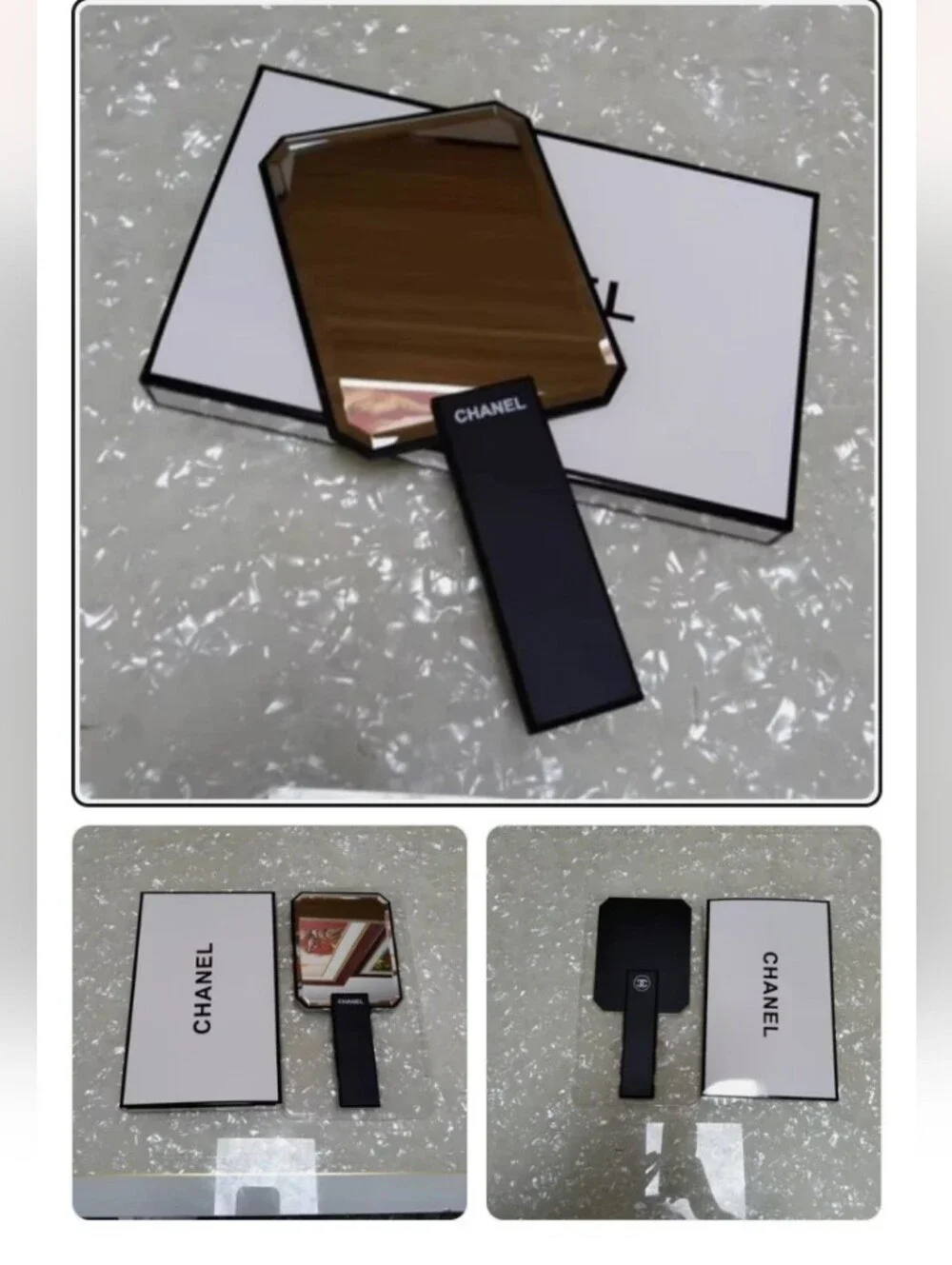 New Chanel Handheld Acrylic Vanity Mirror